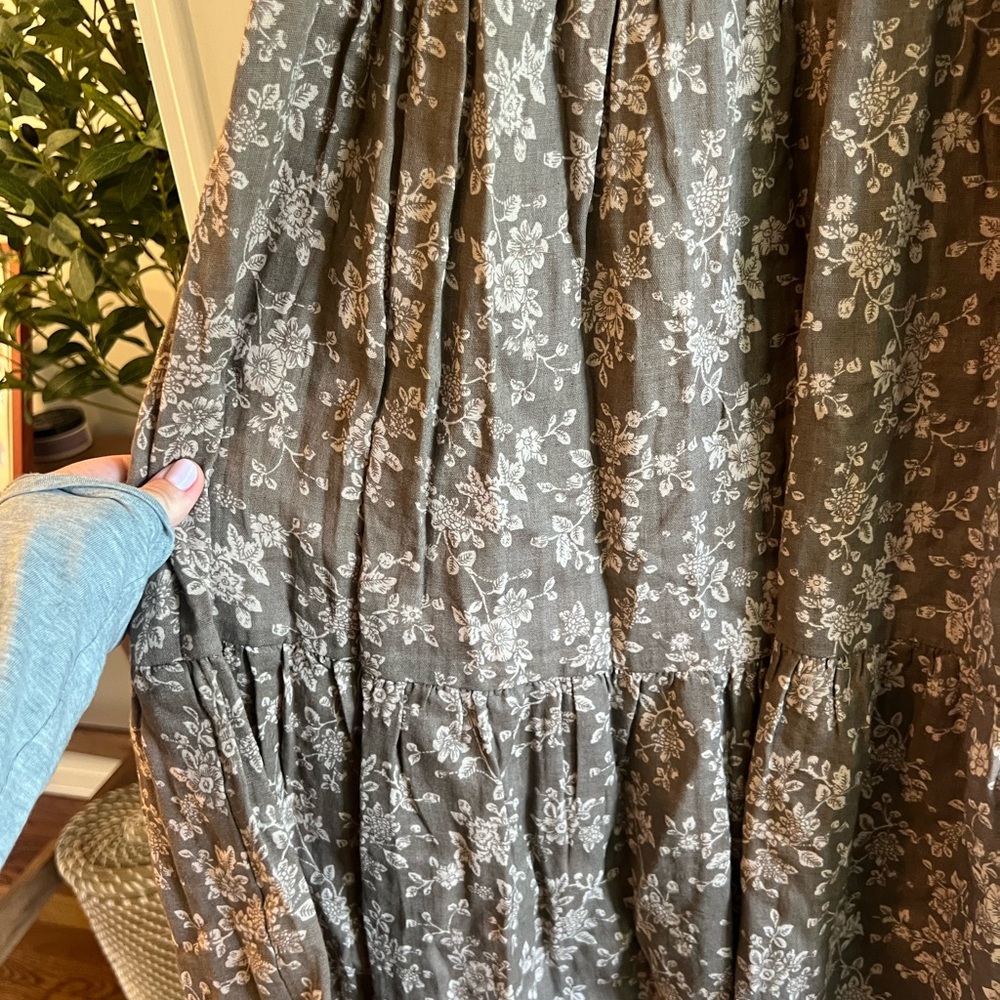OPT o.p.t. Brown Floral Phoebe Dress NWT - Picture 4 of 8